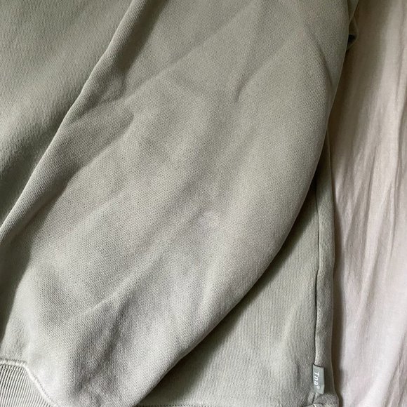 Aritzia Light Green Sweatshirt Sz 1 Crew Neck - Picture 5 of 8